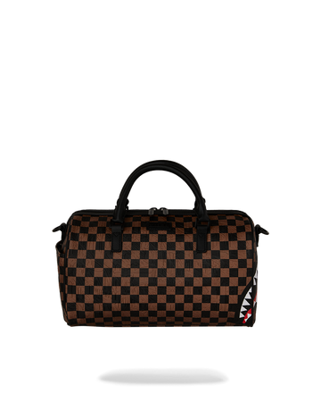 CHECK 2 EMBOSS MINI DUFFLE
