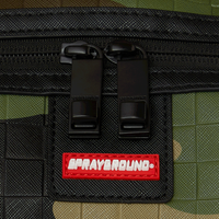 WOODLAND CAMO CHECK CHAIN DUFFLE