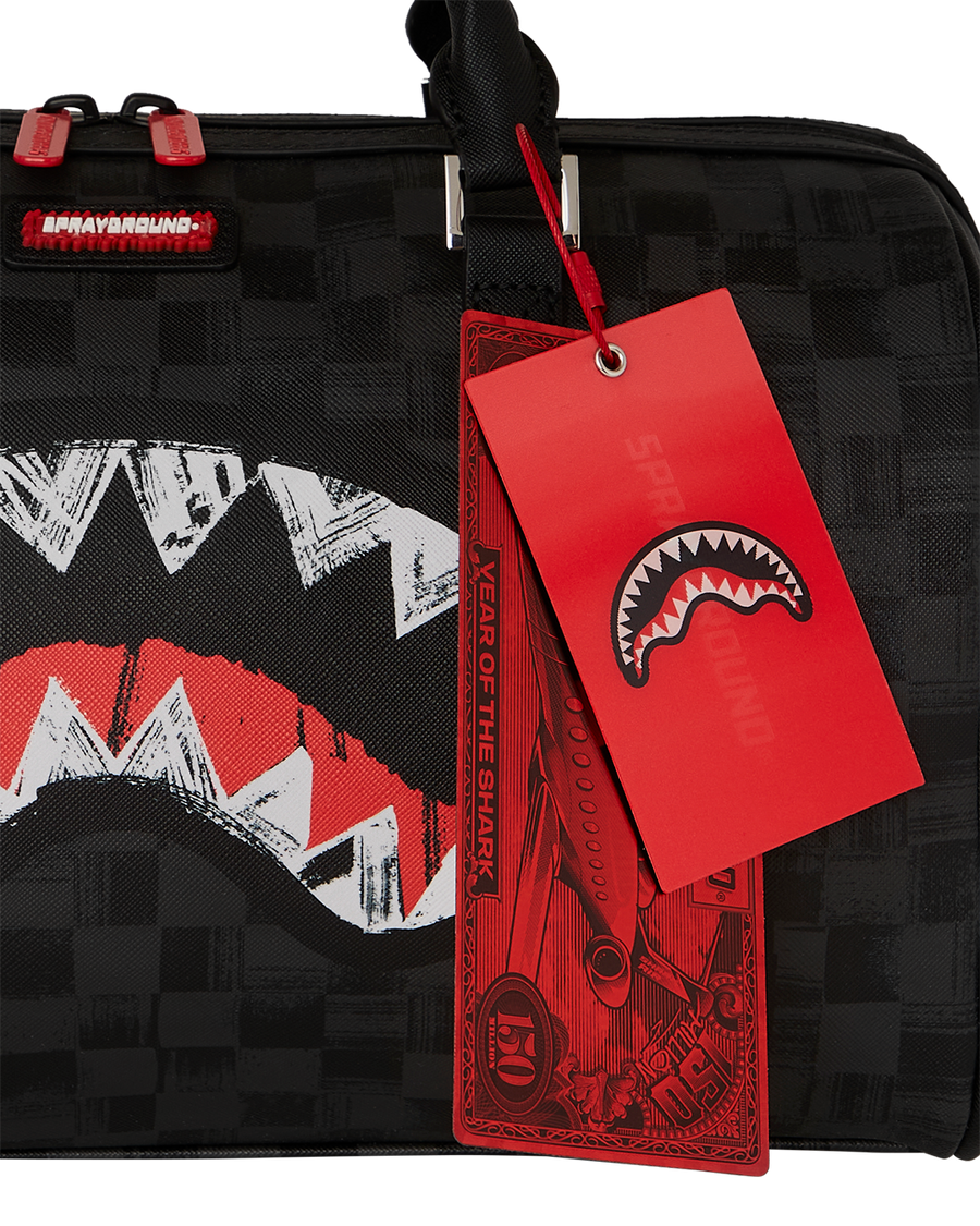 SCRIBBLE SHARK MINI DUFFLE