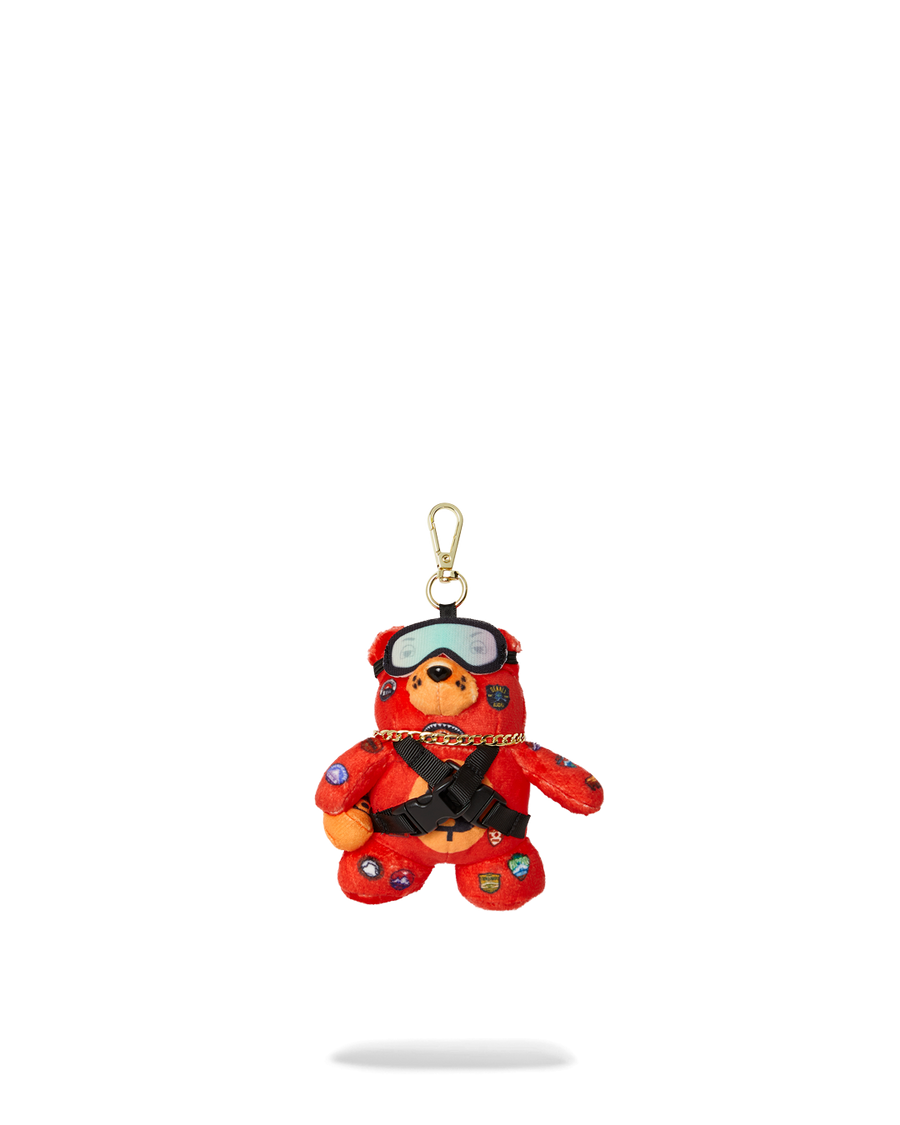 GLOBAL EXPEDITION MYSTERY BEAR BAG CLIP