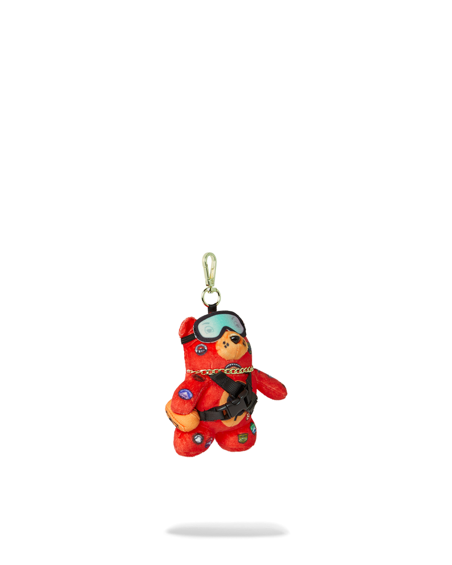 GLOBAL EXPEDITION MYSTERY BEAR BAG CLIP
