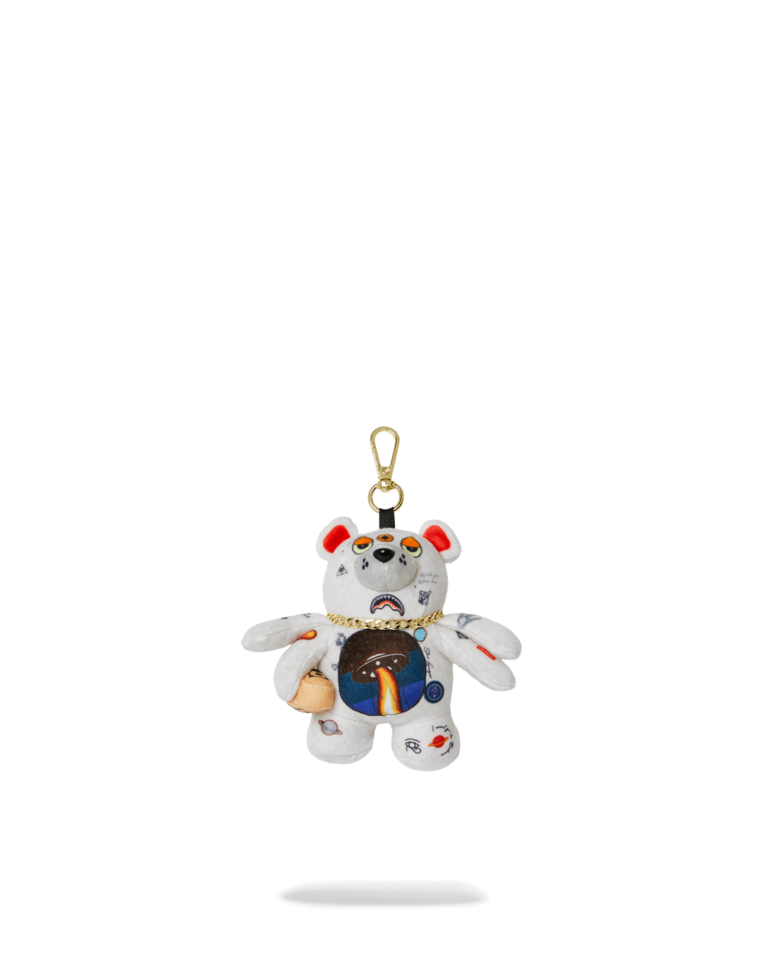 UFO SPCAED OUT MYSTERY BEAR BAG CLIP