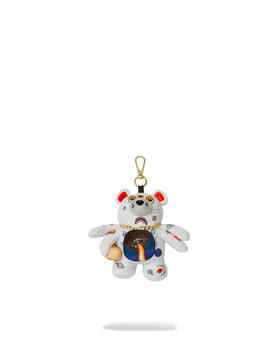 UFO SPCAED OUT MYSTERY BEAR BAG CLIP