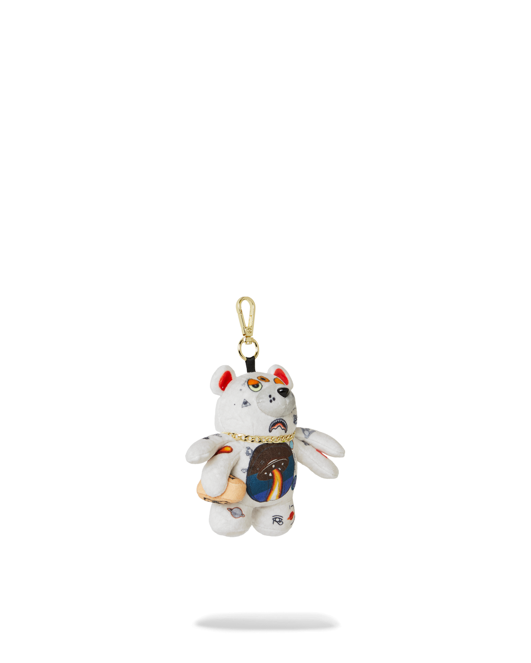 UFO SPCAED OUT MYSTERY BEAR BAG CLIP