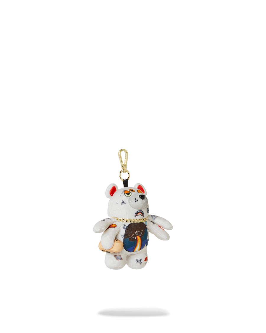 UFO SPCAED OUT MYSTERY BEAR BAG CLIP