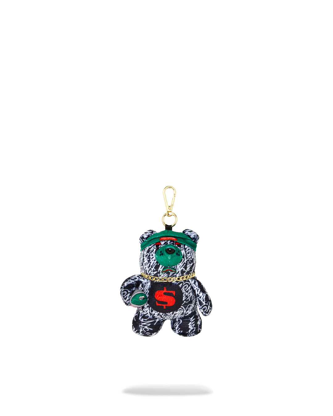 NIGHT NIGHT MYSTERY BEAR BAG CLIP