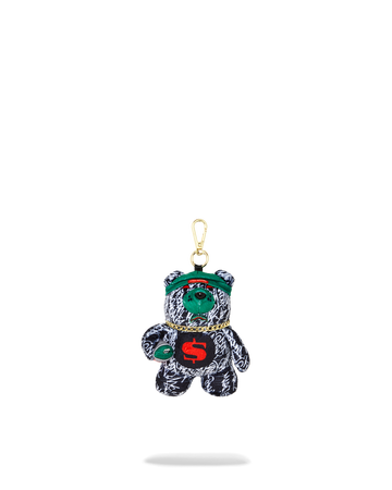 NIGHT NIGHT MYSTERY BEAR BAG CLIP