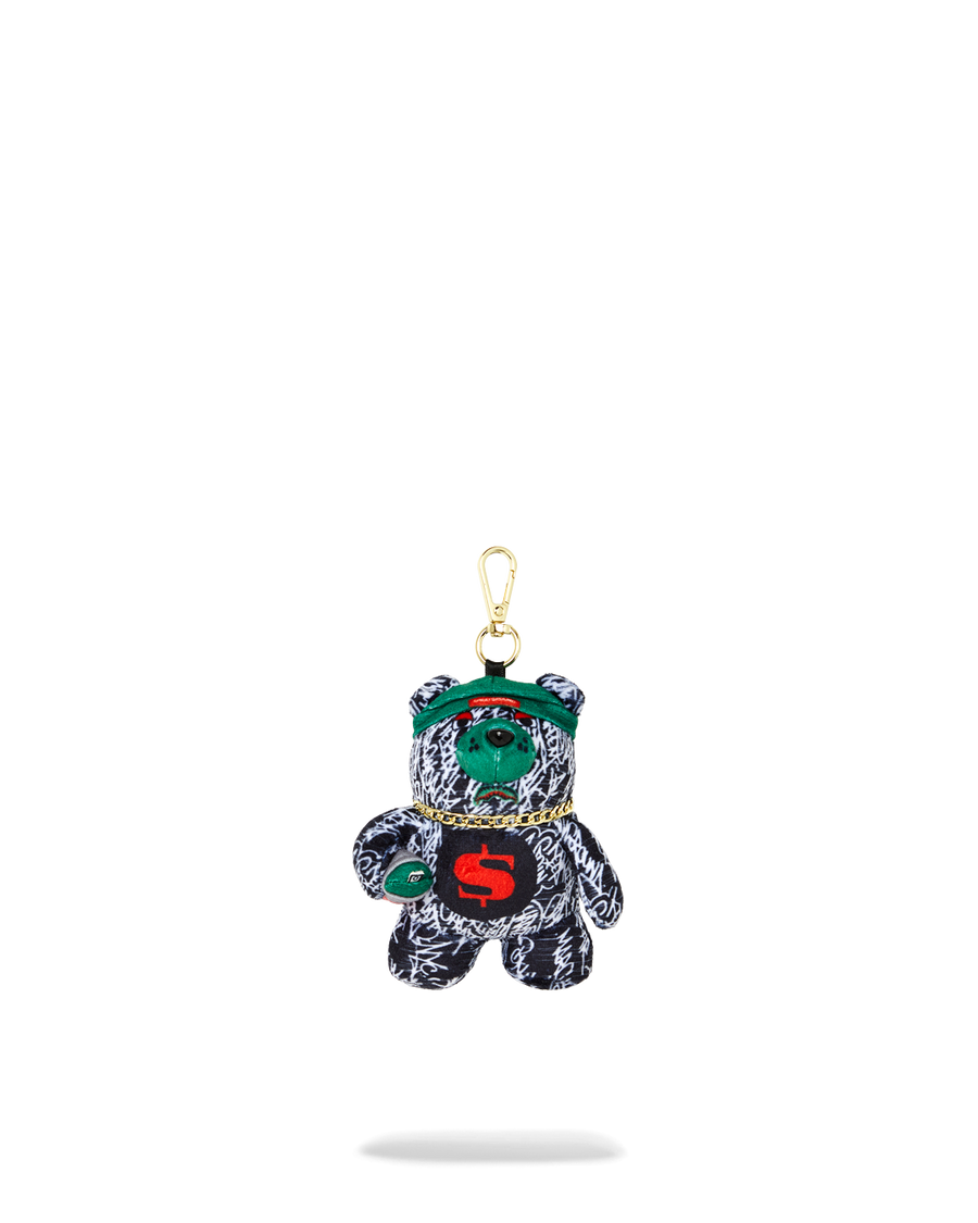 NIGHT NIGHT MYSTERY BEAR BAG CLIP