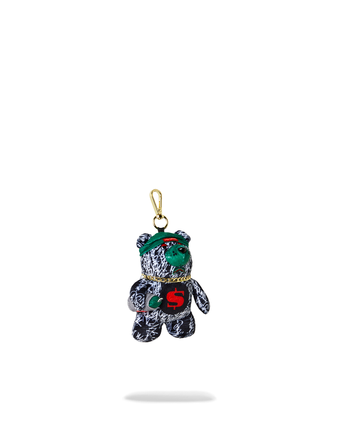 NIGHT NIGHT MYSTERY BEAR BAG CLIP
