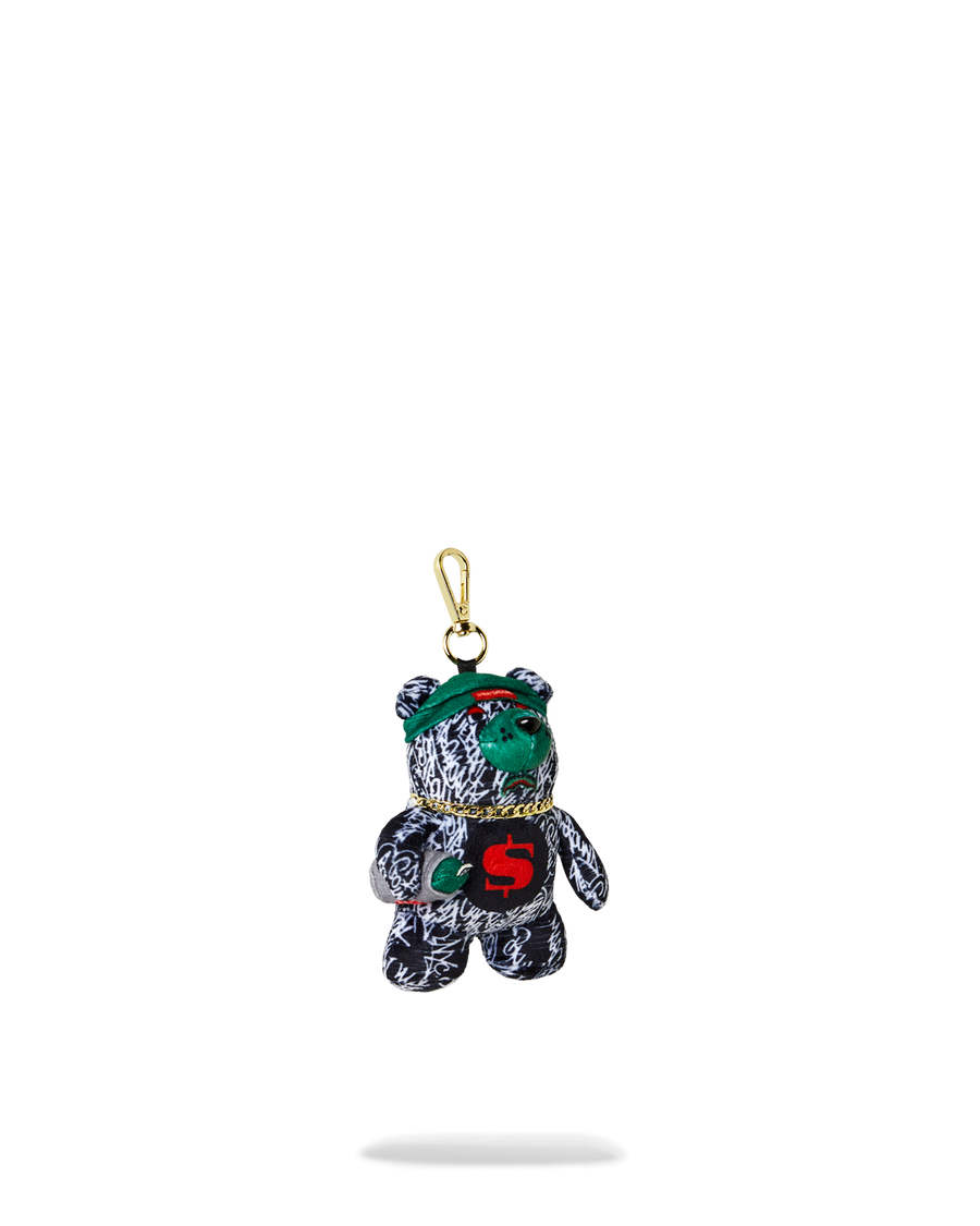 NIGHT NIGHT MYSTERY BEAR BAG CLIP