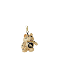 GOLD MYSTERY BEAR BAG CLIP
