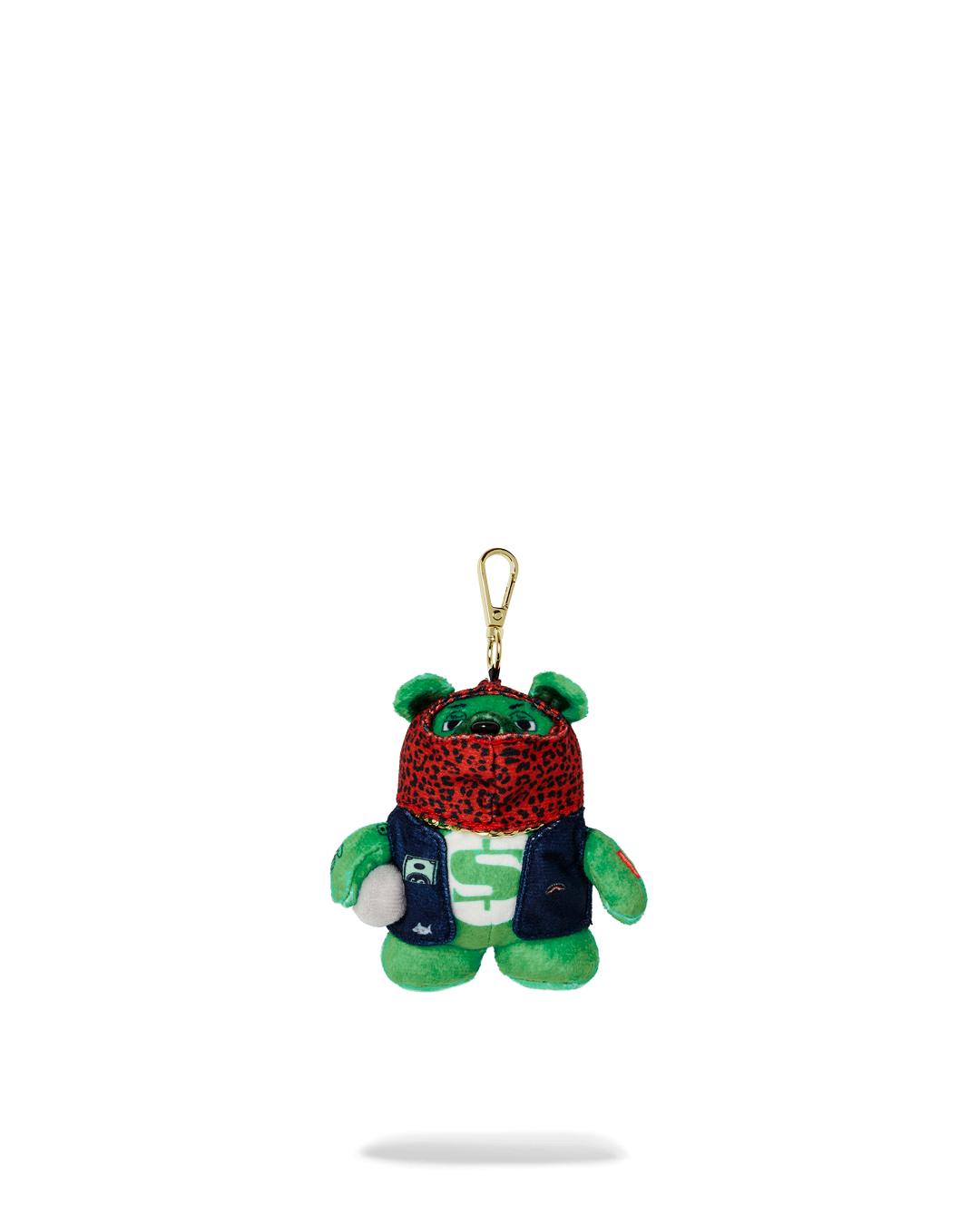 SKI MASK MYSTERY BEAR BAG CLIP