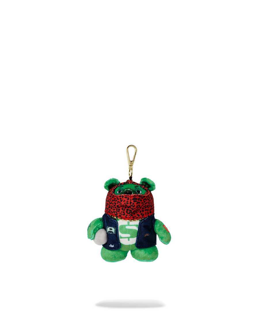 SKI MASK MYSTERY BEAR BAG CLIP