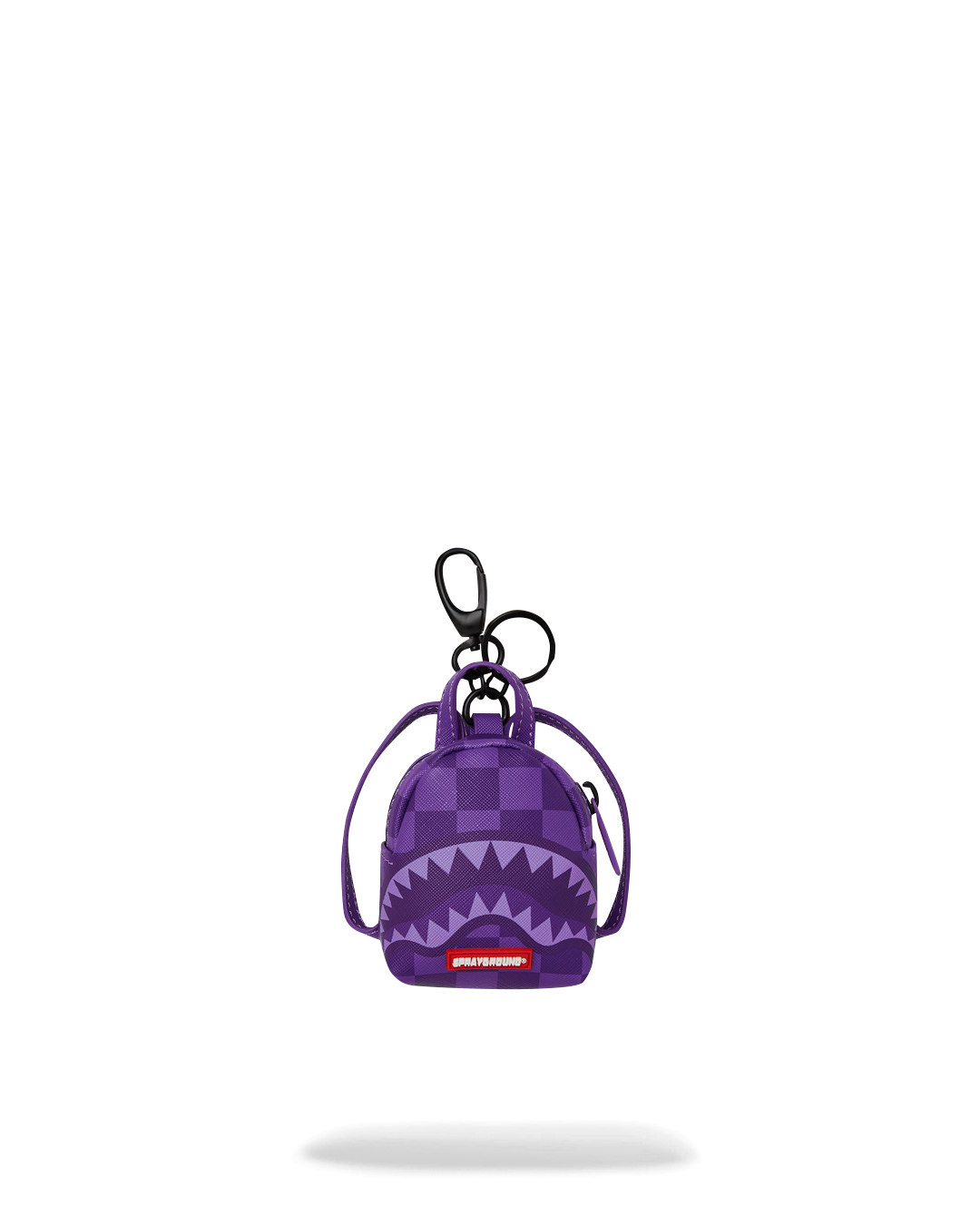PURPLE SHARK SHARKS IN PARIS KEYCHAIN