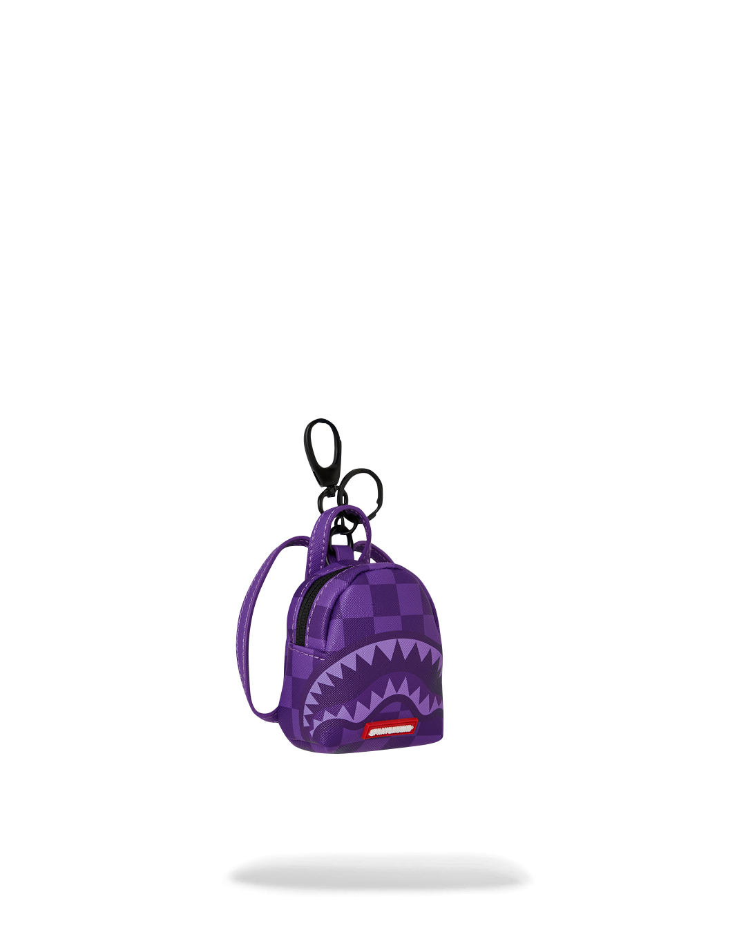 PURPLE SHARK SHARKS IN PARIS KEYCHAIN