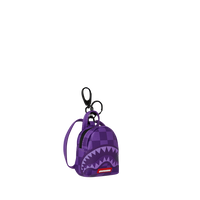 PURPLE SHARK SHARKS IN PARIS KEYCHAIN