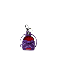 PURPLE SHARK SHARKS IN PARIS KEYCHAIN