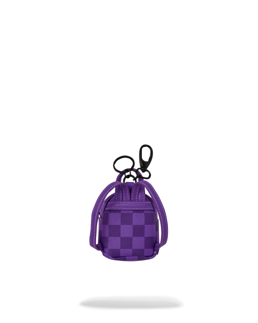 PURPLE SHARK SHARKS IN PARIS KEYCHAIN