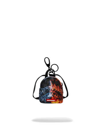 FIRE & ICE SHARK KEYCHAIN