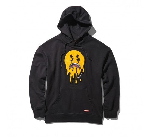 FIRE MONEY CHEST PATCH HOODIE PULLOVER