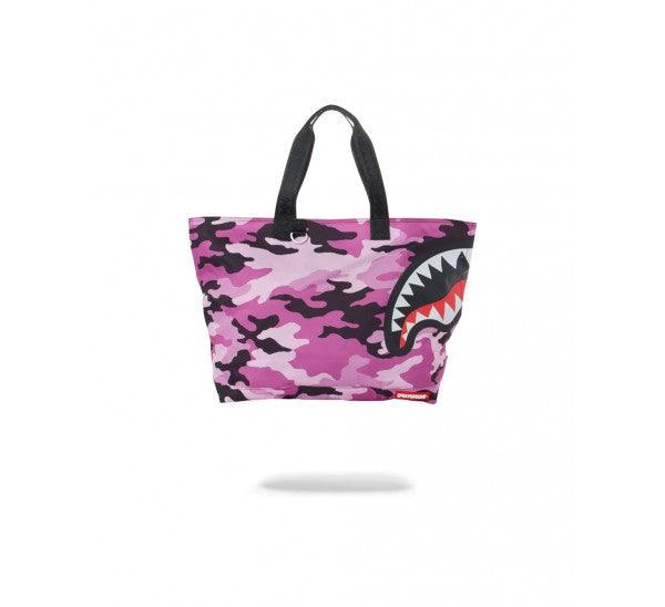 SPLIT CAMO BEACH TOTE - spraygroundgcc