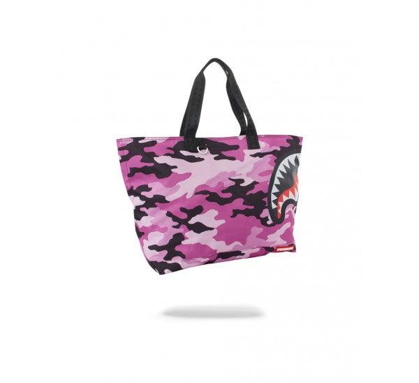 SPLIT CAMO BEACH TOTE - spraygroundgcc