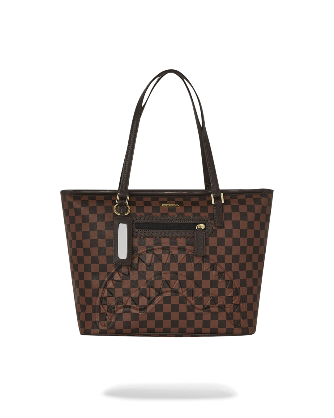 CORE EMBOSSED CHECK TOTE