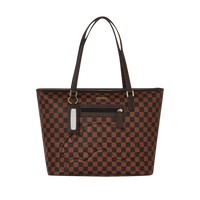 CORE EMBOSSED CHECK TOTE