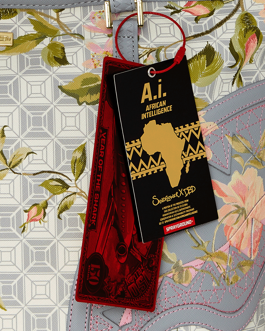 Ai FLORAL TOTE