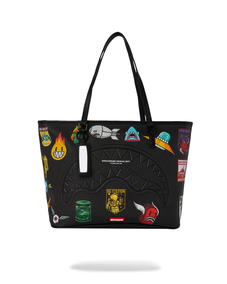CARGO PATCHES TOTE