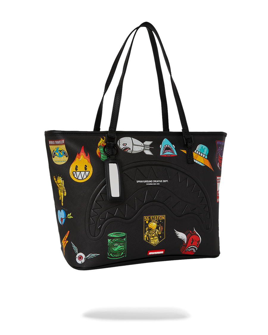 CARGO PATCHES TOTE