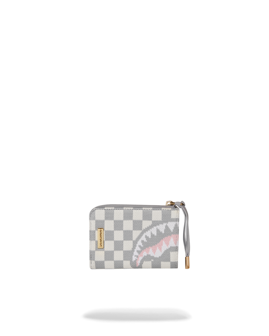 KNIT SHARKS IN PARIS IN CREAM WALLET