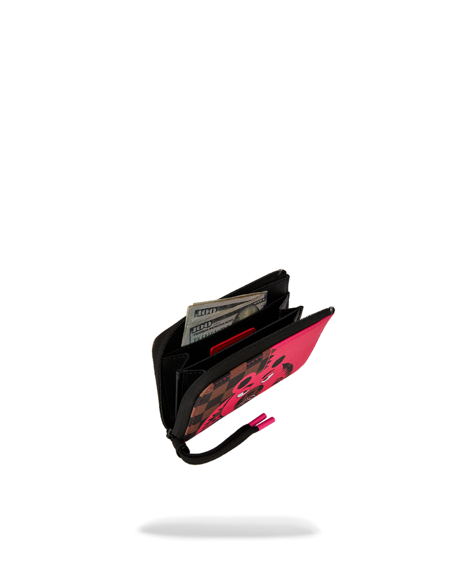 PINK BEAR SHARK WALLET