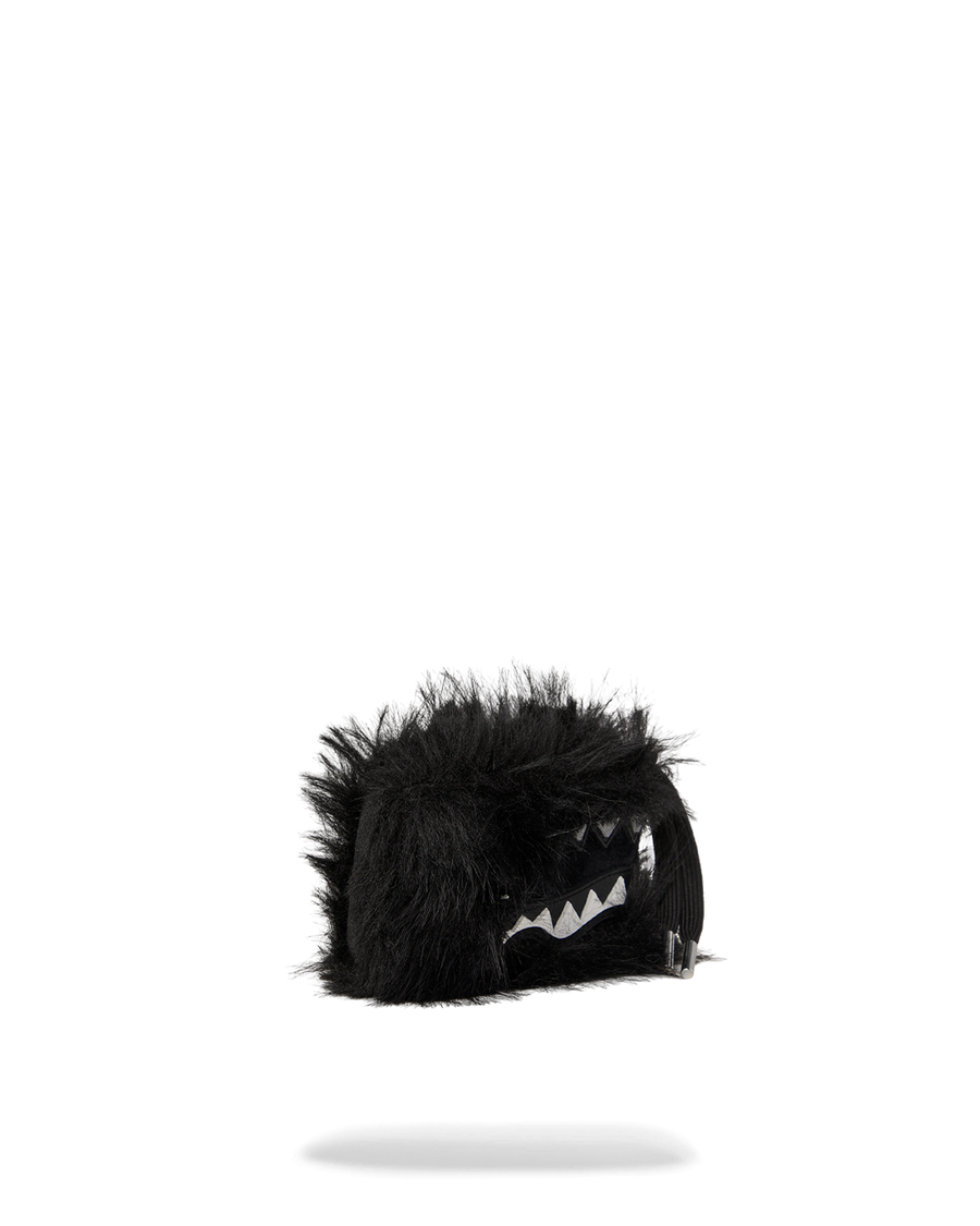 FUR CRAY BLACK WALLET