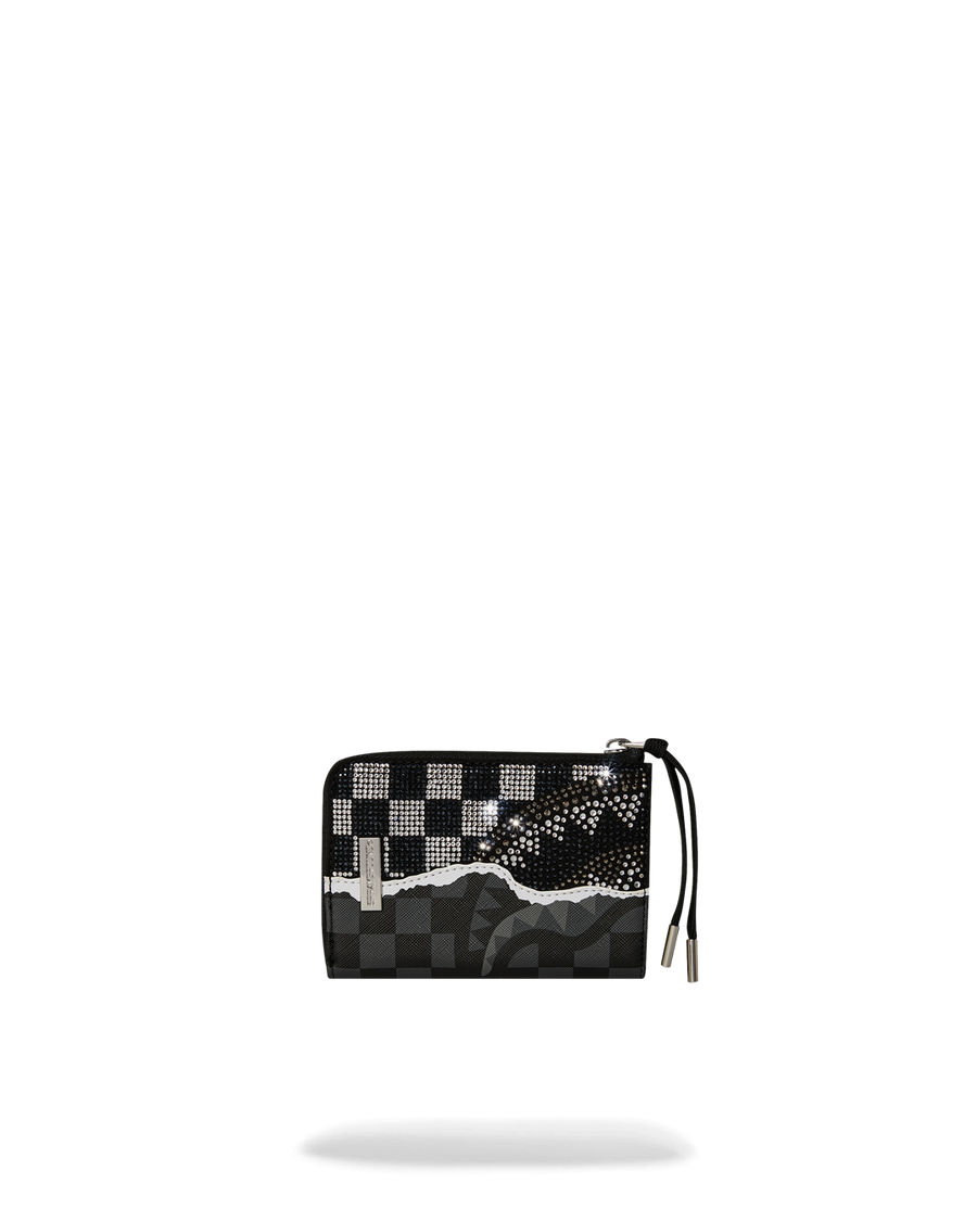 GOLD DIAMOND TEAR WALLET