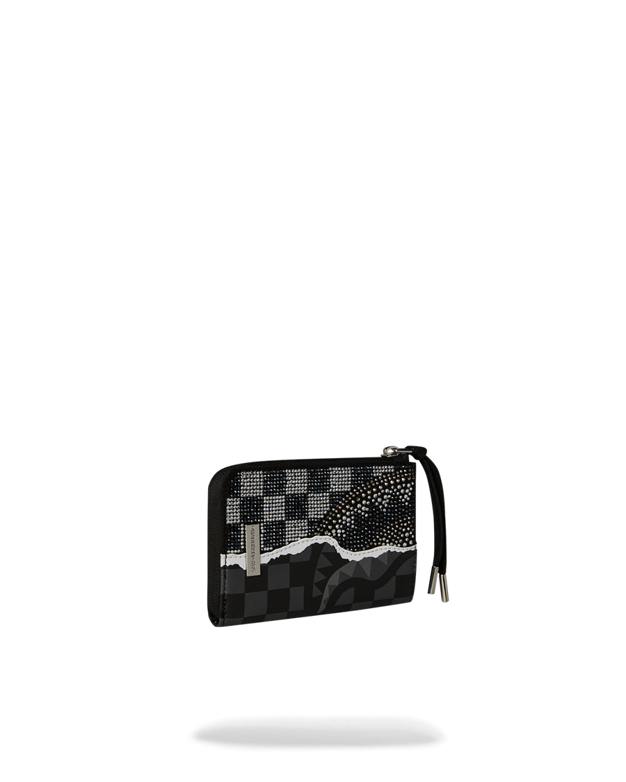 GOLD DIAMOND TEAR WALLET