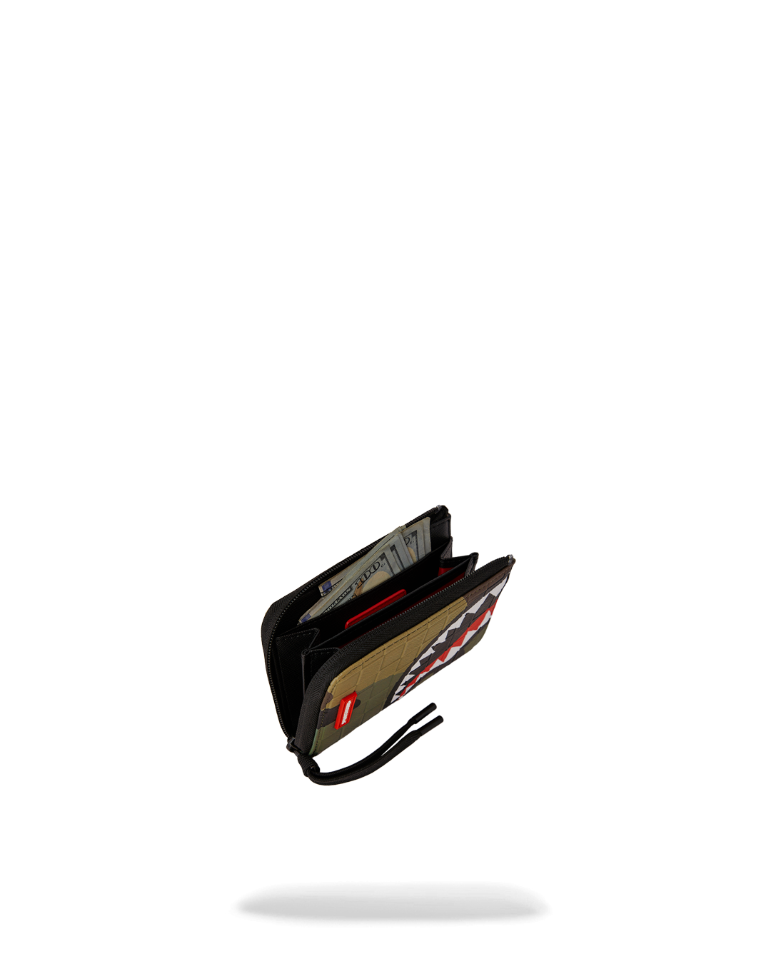 WOODLAND CAMO CHECK WALLET