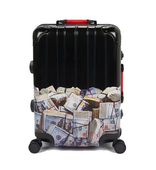 Money Rolled 22" Carry-on Luggage - spraygroundgcc